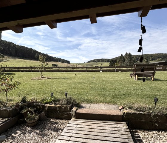 Panoramablick von der Terrasse