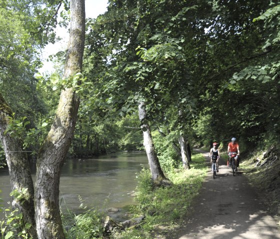 Piste cyclable de la Kyll à Speicher, © Uschi Hallet- Tourist-Information Bitburger Land