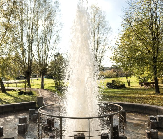 Wallender Born koud water geiser op het Hinterbüsch pad, © Eifel Tourismus GmbH/D.Ketz