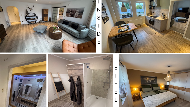 our holiday apartment "Inside Eifel" at a glance