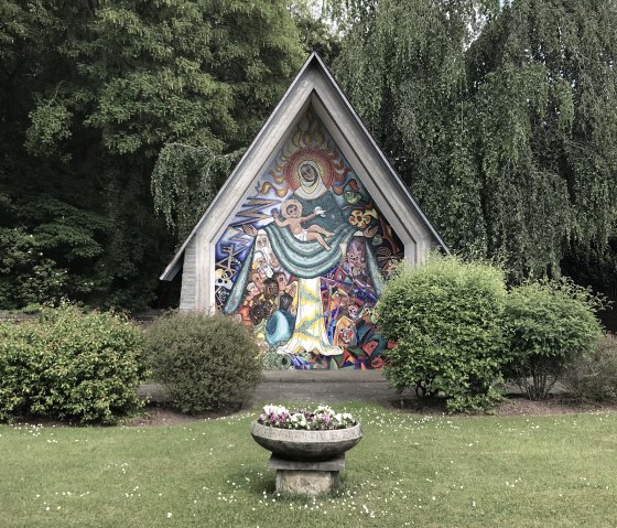 Beschermmantel Madonna op Meroderplatz, © Bürgerverein Vlatten