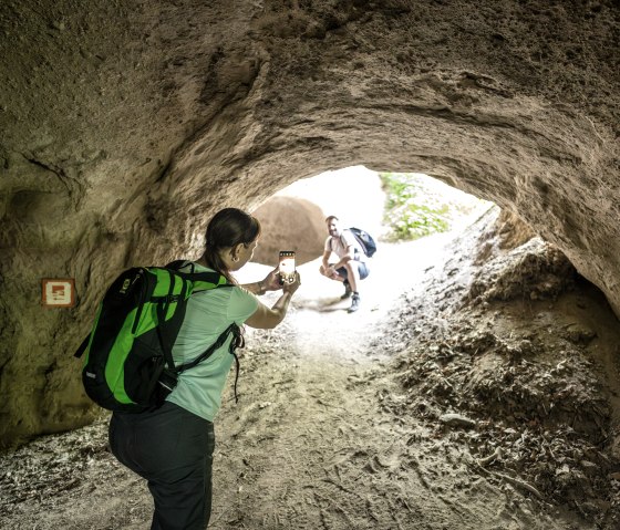 Trasshöhlen photo spot on the Traumpfad cave and gorge trail, © Eifel Tourismus GmbH, Dominik Ketz