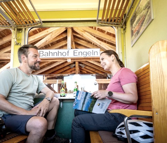 At Engeln station, © Eifel Tourismus GmbH, Dominik Ketz