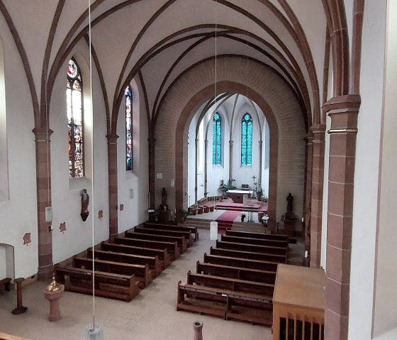 L'intérieur de l'église Saint-André, © Tourist Information Wittlich Stadt & Land