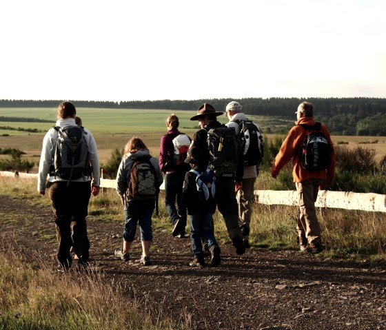 Hiking on the wilderness trail, © G. Priske