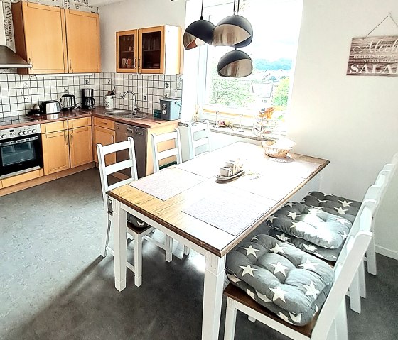 Confort dans la cuisine de l'appartement