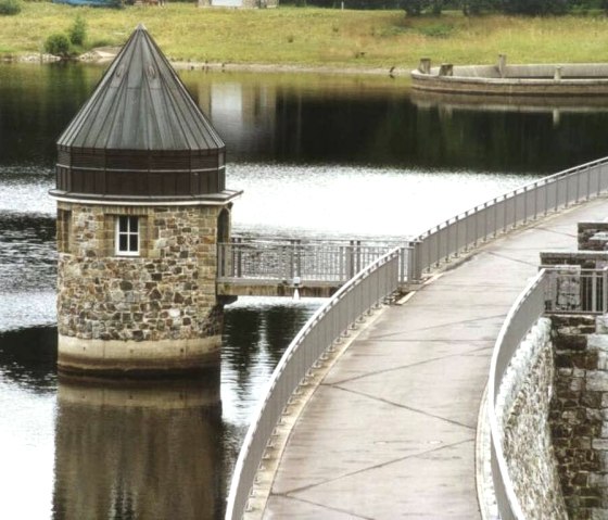 Dreilägerbachtalsperre Staumauer, © Wolfgang Tscherner