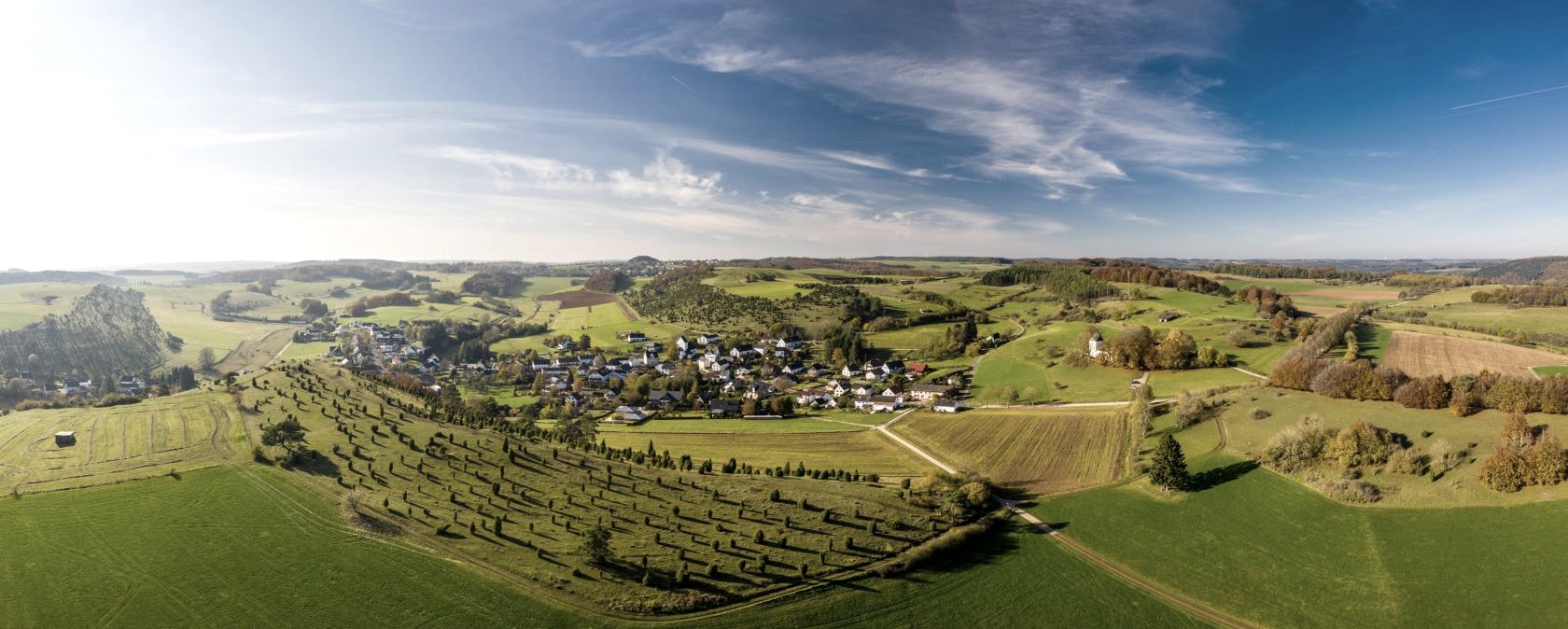 View of the Calvary and Alendorf on Eifelsteig stage 7, © Eifel Tourismus GmbH, D. Ketz