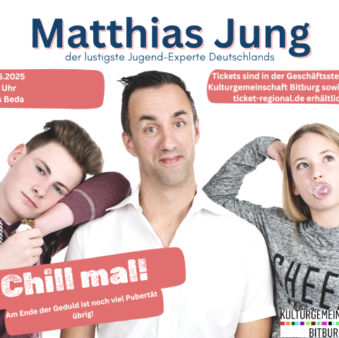 Matthias Jung Plakat, © Kulturgemeinschaft Bitburg e.V.