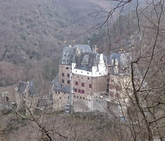 Le château d'Eltz en hiver