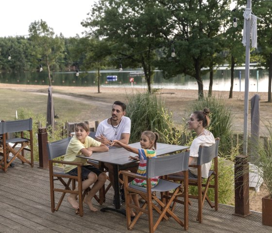 Dürener Seenrunde, ontspannen bij het zwemmeer Gürzenich, © Eifel Tourismus GmbH, Tobias Vollmer
