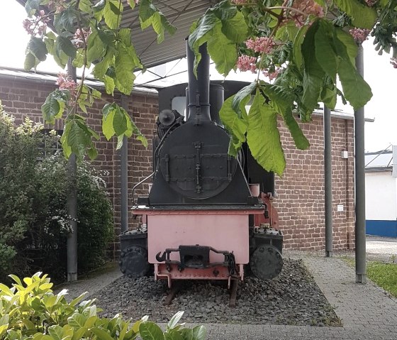 Lok vor dem ehemaligen Lokschuppen, © Tourist-Information Wittlich Stadt & Land