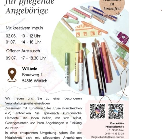Pflegende Angehörige - Meine Auszeit