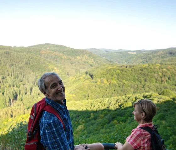 Hikers at the Nitzblick, © Laura Rinneburger