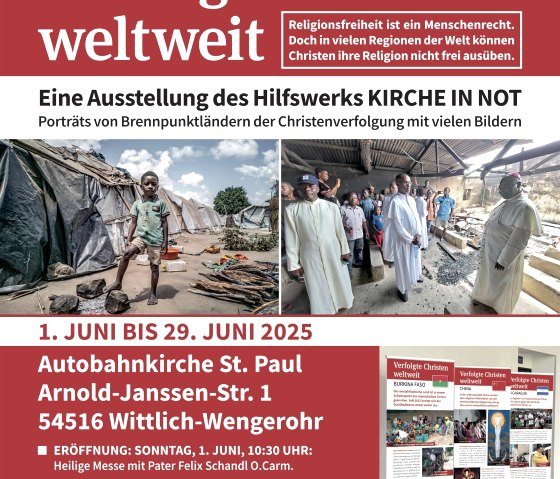 Ausstellung verfolgte Christen