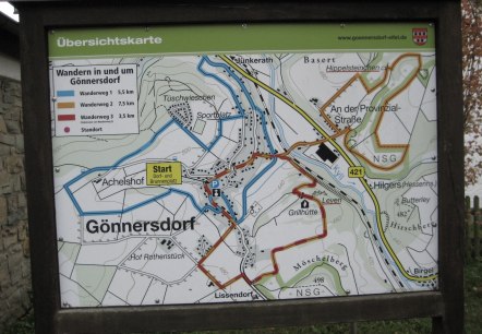 Panneau d'information Gönnersdorf, © Touristik GmbH Gerolsteiner Land
