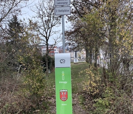 E-Tankstelle Parkplatz Zentrum, © Celine Junker