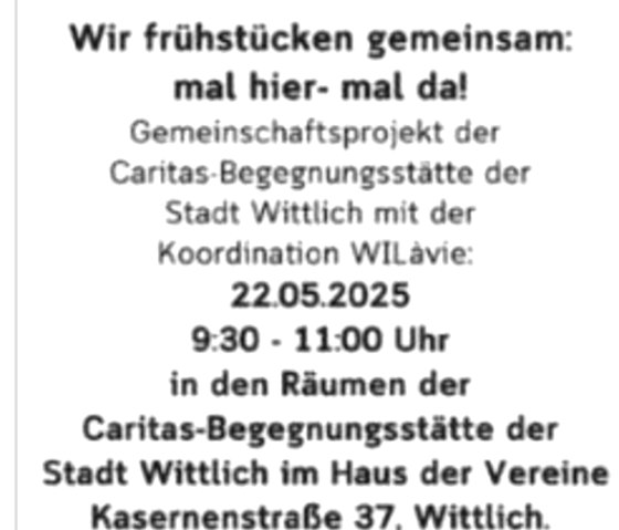 Frühstückstreff