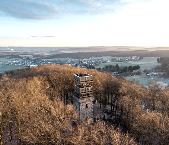 De Lydiatoren in de Eifel bij zonsopgang, © Eifel Tourismus GmbH, D. Ketz