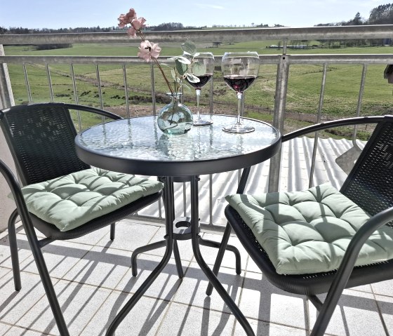 Balkon mit tollem Ausblick