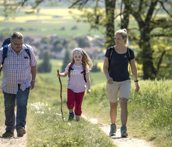 Wandeling met het gezin op het Polch Paradise Trail, © Kappest, REMET