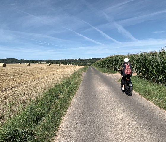 Cyclists on the Eifel Pilgrims' Cycle Route, © Tourist-Information-Wittlich-Stadt-Land