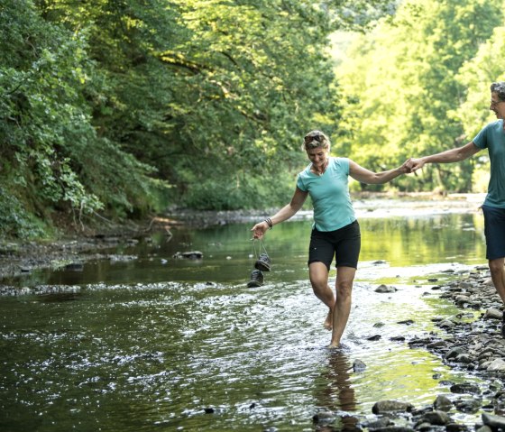 Plezier op het water van de Prüm op de Stausee-Prümtal-route, © Eifel Tourismus GmbH, D. Ketz