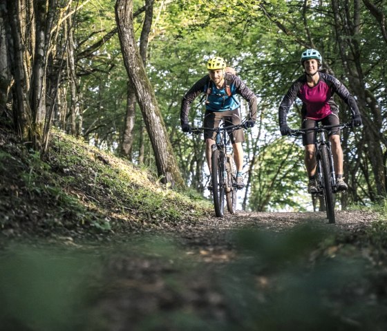 Mountain Biken in der Vulkaneifel, © inmedia