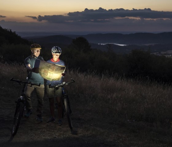 Excursion de nuit à vélo, © Kappest/Vulkanregion Laacher See