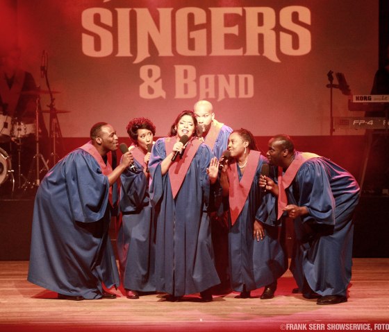 The Original USA Gospel Singers & Band, © Frank Serr Showservice, Foto Lisa Gramlich